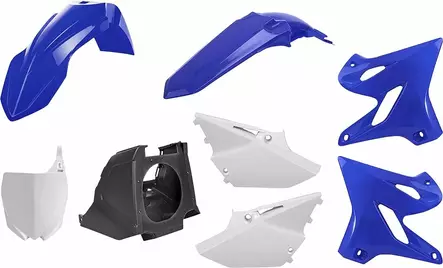 Muovisarja Yamaha YZ Restyled 02-14 OE - Motocrosspyörien katesarjat - 14032323 - 2