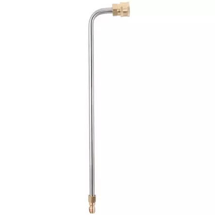 Painepesurin jatkosuutin kulmamalli räystäskourujen puhdistamiseen - Painepesurin letkut ja pistoolit - 6438471350913 - 1