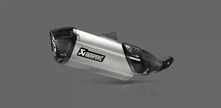 Pakoputkisto Akrapovic Slip-On V-STROM 1050XT 20- - Moottoripyörän äänenvaimentimet - 3831126422943 - 2
