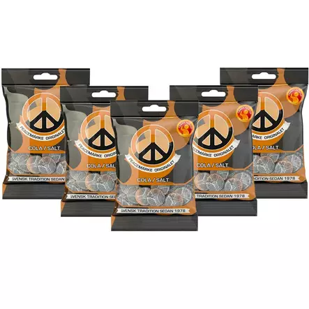 Peace cola suola lakritsikarkki cola aromilla - Karkkipussit  - 17350039457703 - 1