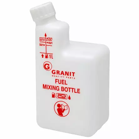 Polttoaineen sekoituspullo 1l - Polttoainesäiliöt ja kanisterit - 4059139340583 - 1