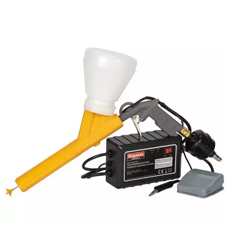 Pulverimaalausruisku sähkö paineilma - Maaliruiskut - 6418914866973 - 1