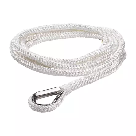 Qvarken Kiinnitysköysi Dockline koussilla 12mm 3m valkoinen - Veneen kiinnitysköydet ja kettingit - 6438235215083 - 1