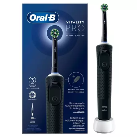 Oral b sähköhammasharja musta - Hammasharjat ja sähköhammasharjat - 4210201427063 - 2
