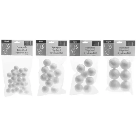 Styroxpallot askarteluun - Askartelutarvikkeet - 6410412696403 - 1