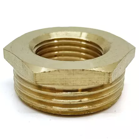 Supistusliitin 1" uros 1/2" naaras - Messinki putkiliittimet, nipat ja tulpat - 6419774006103 - 1