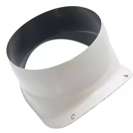 Warma syöksyputken lähtö valkoinen - Rännit ja sadevesitarvikkeet - 6430070622453 - 1