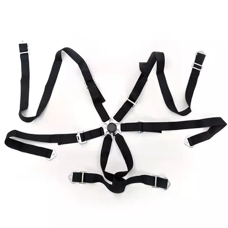 Turvavyö Racing 6-piste, kuppipenkkeihin Speedmore - Työkoneistuimet ja turvavyöt - 6438471003253 - 1