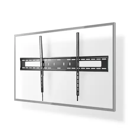 TV-Seinäteline 60-100" 75kg Musta Nedis - TV-telineet - 5412810327713 - 2