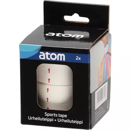 Urheiluteippi atom 2 rullaa - Kehonhuolto ja hierontalaitteet - 6410416017723 - 2