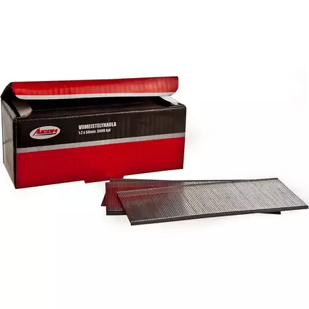 Viimeistelynaula 1,2mm 50mm 5000kpl - Naulaimien naulat ja hakaset - 4718399006683 - 1