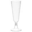 Shampanjalasi muovinen kirkas 18 cl 6kpl - Kertakäyttöruokailuvälineet ja servetit  - 26410412864943 - 2