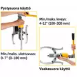 Vevor 3 leukainen hydraulinen ulosvedin - Auton irroitustyökalut - 6438471033373 - 2