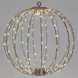 Taupe led valopallo 30 cm 192 led valolla - Led-valopallot - 8721461013393 - 1
