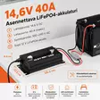 14,6v 40a lifepo4 akkulaturi veneeseen ja matkailuautoon - LiFePO4-akun laturit ja DC–DC-muuntimet - 6438471346763 - 2