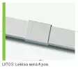 ASENNUSKANAVA TARVIKE 7x12 FAMATEL - Johdonsuojat ja johdon kiinnitystarvike - 8429760310693 - 4