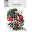 Monipuolinen askartelukoristesetti joulun askarteluihin ja asetelmiin - Askartelupaperit ja huovat - 6410416492933 - 1