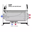 Imu ja pakoputket ilmalämmitin - Diesel lämmittimet - 6438014364643 - 4