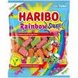 Haribo rainbow fizz kirpeät hedelmämakeiset 160 g - Karkkipussit - 4001686120163 - 1