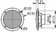 Kaiutin 13 cm 4 ohm suolaveden kestävä - Venekaiuttimet ja soittimet - 4007540021133 - 4