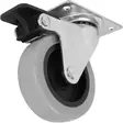 kääntyvä kalustepyörä 75mm pisla jarrulla - Kalustepyörät - 6414675027943 - 2