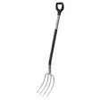 Kompostitalikko fiskars ergonomic 136 cm 4 piikkinen - Talikot ja rautakanget - 6411501705563 - 1