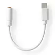 Usb c audioliitin 3,5 mm kuulokkeille - Liittimet, adapterit ja telakointiasemat - 5412810336593 - 2