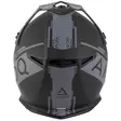 Amoq meteor v2 kypärä harmaa musta moottoripyöräkypärä - Lasten ajo- ja crossikypärät - 6438235248623 - 4