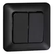 Musta kytkin uppo opla 16a - Sähkökytkimet ja himmentimet - 6438056309213 - 1