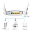 reititin wifi langaton - Liittimet, adapterit ja telakointiasemat - 4717964700803 - 4