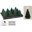 Paristokäyttöinen led joulukuusi ajastimella - Led-kynttilät - 8720573756013 - 3