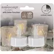 Led tuikut liekillä - Led-kynttilät - 8719202840933 - 1