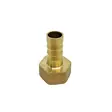 Putkiliitin suora 12mm - Messinki putkiliittimet, nipat ja tulpat - 6438471288483 - 1