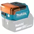 Työvalo oranssilla häikäisysuojalla makita akkuvalaisin - Valonheittimet ja työvalaisimet - 088381779753 - 2