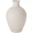 Valkoinen metallimaljakko 46 cm - Maljakot ja tarjottimet - 8721461043543 - 1