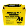 Moottoripyörän akku Motobatt MB18U 12V 18Ah - Pienkoneakut 10-30Ah - 6947312400163 - 2