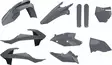 Muovisarja KTM SX/SXF 16-22 harmaa - Motocrosspyörien katesarjat - 6438471300093 - 2