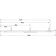 Ohjausrauta pari 4" Sno-X Ripper - Moottorikelkan ohjainraudat - 6438235113693 - 2
