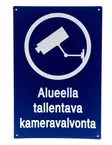 Tallentava kameravalvonta kyltti - Opasteet ja varoituskyltit - 6438168096063 - 2