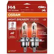 Osram night breaker silver h4 halogeenipolttimot 2 kpl - Halogeenipolttimot - 4062172387453 - 1