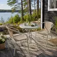 Parvekekalusto pyöreä pöytä bistro - Terassikalusteet - 6438471351613 - 1