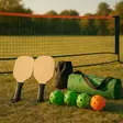 Pickleball kesäpeli mailat, pallot, verkko ja kantokassi - Pihapelit ja kesäpelit - 6418536032053 - 2