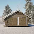 Ulkorakennus 20m2 rakomalli pihavarasto - LP Garden piharakennukset - 6424110251123 - 2