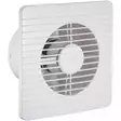 Poistoilmapuhallin ajastimella 120 mm kosteisiin tiloihin - Poistoilmapuhaltimet ja ilmanvaihto - 6438152091173 - 1