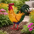 Pihakoriste kukko 45 cm - Puutarhapatsaat - 8721037871143 - 2