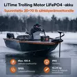 Lifepo akku keulasähkömoottorille 100ah 12v - Sähköperämoottorit - 6438471354423 - 6