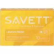 Yksittäispakattu savett lemon fresh kosteuspyyhe - Henkilökohtainen hygienia - 7310613094253 - 1