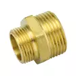 Supistuskaksoisnippa 1/2x3/8 EM - Messinki putkiliittimet, nipat ja tulpat - 6413820801513 - 2