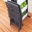 laadukas muovituoli, kokoontaittuva - Terassikalusteet - 6438471028973 - 5