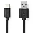 Usb kaapeli usb a male usb c 2 - HDMI-, USB- ja datakaapelit - 5412810288953 - 1